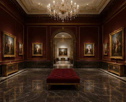 Vorschau des luxuriösen Ausstellungsstils